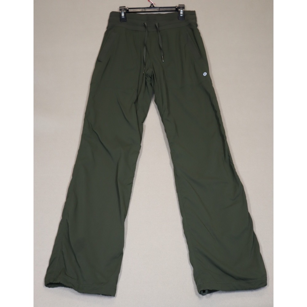 Lululemon Women's‎ Green Drawstring Joggers Size 4